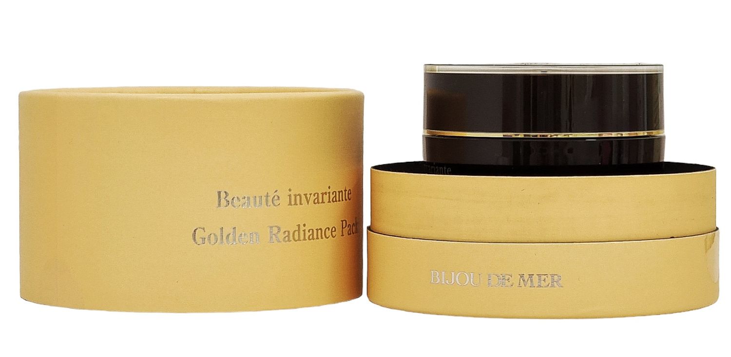 Золотая Маска для лица для сияния кожи против проявления стресса на лице Bijou De Mer Beauté Invariante Golden Radiance Pack Золотая Маска для лица для сияния кожи против проявления стресса на лице Bijou De Mer Beauté Invariante Golden Radiance Pack
