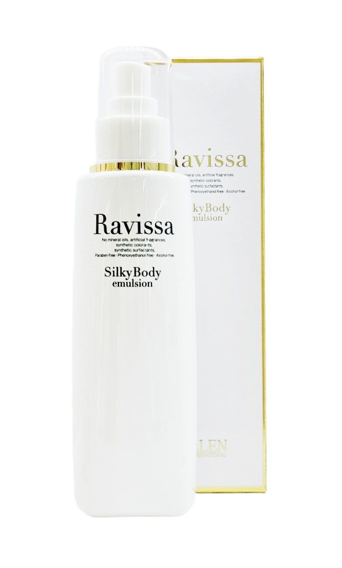 Шелковый уход для тела - увлажняющая подтягивающая эмульсия с пептидами Silky Body Emulsion RAVISSA — Ravissa, 12 260 ₽ ₽