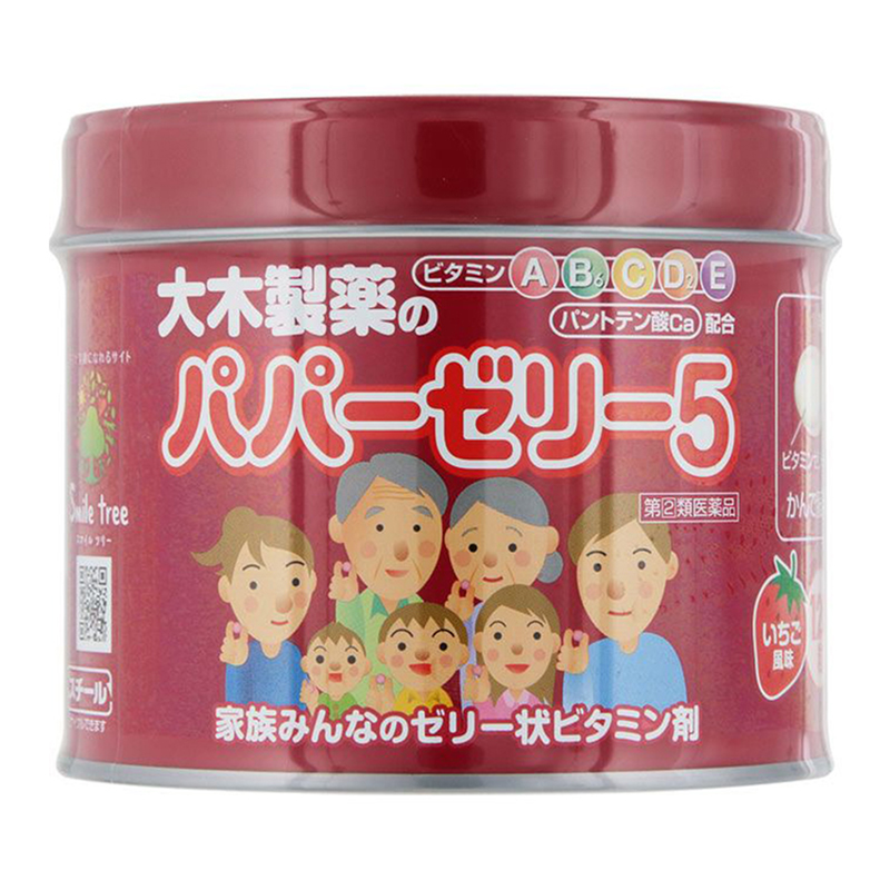 Витаминный комплекс для детей в форме желейных конфет Ohki Seiyaku Papa Jelle 5 — OHKI, 4 190 ₽ ₽