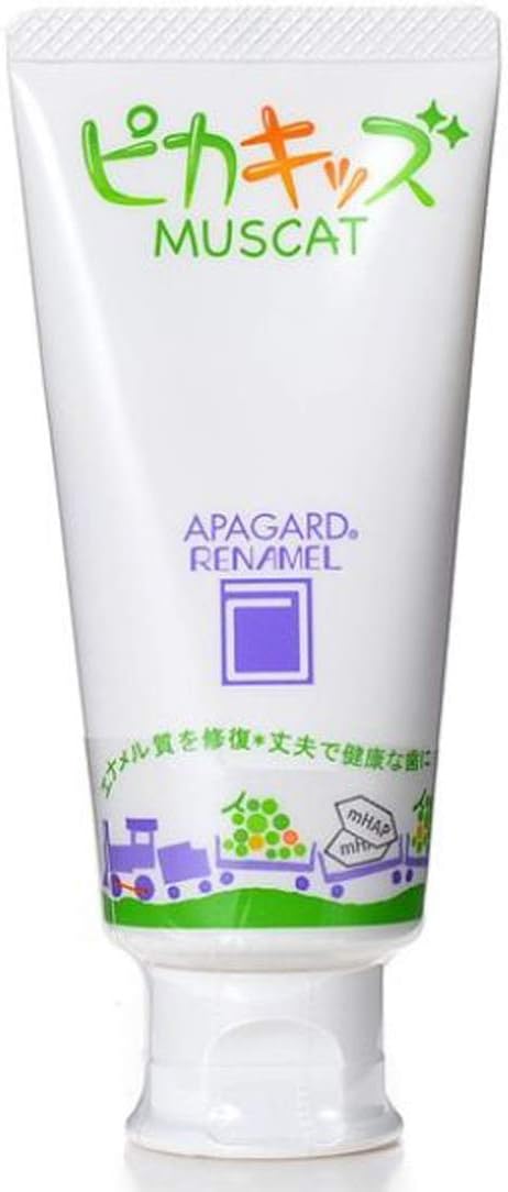 Детская зубная паста для восстановления эмали со вкусом зеленого винограда Apagard Renamel Pika Kids — APAGARD, 1 990 ₽ ₽