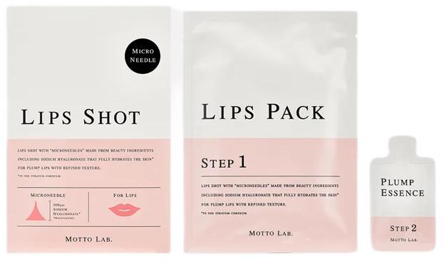 Патчи для губ с микроиглами Motto Lab Lips Shot — фото товара Motto Lab