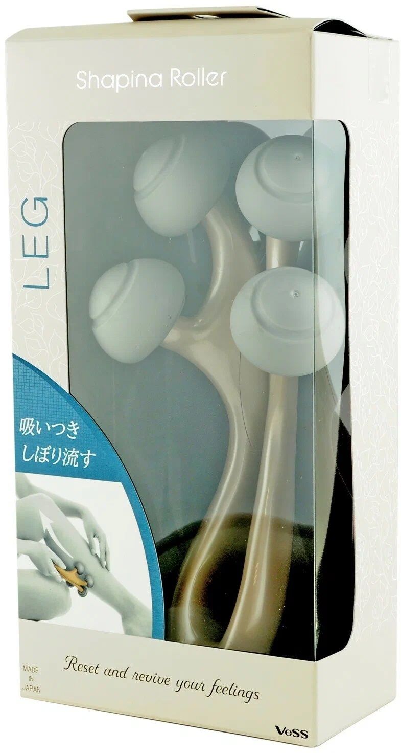 Роликовый массажер для тела Vess Shapina Roller For Legs — фото товара Vess