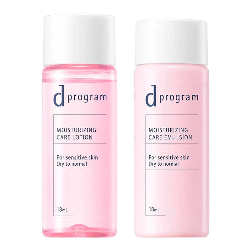 Набор для двухэтапного увлажнения лосьон + эмульсия Shiseido D Program Moist Care Lotion + Emulsion — Shiseido, 1&nbsp;890 ₽ ₽