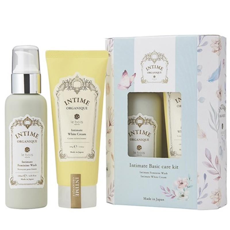 Набор Intime Organique деликатный очищающий гель для интимной гигиены Intimate Feminine Wash и осветляющий крем для деликатных зон Intimate Whitening Cream — Intim Oranique, 10 904 ₽ ₽
