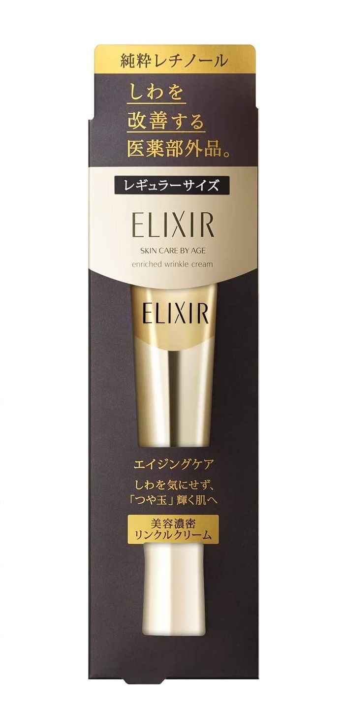 Крем от морщин с ретинолом c защитой от фоточувствительности Shiseido Elixir Wrinkle Cream S
