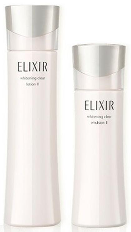 Набор для ухода за лицом осветляющий лосьон и эмульсия для лица Shiseido Elixir Whitening Clear Lotion&Emulsion — , 12&nbsp;690 ₽ ₽