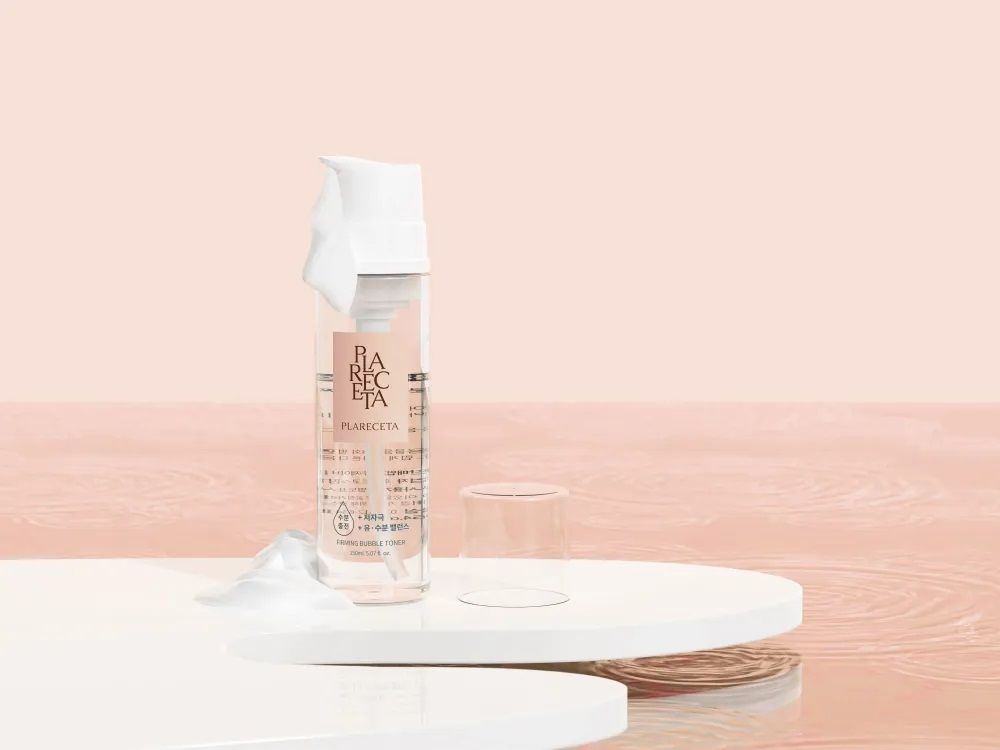 Тоник-мусс плацентарный смягчающий для чувствительной кожи PlaReceta Firming Bubble Toner — фото товара PlaReceta