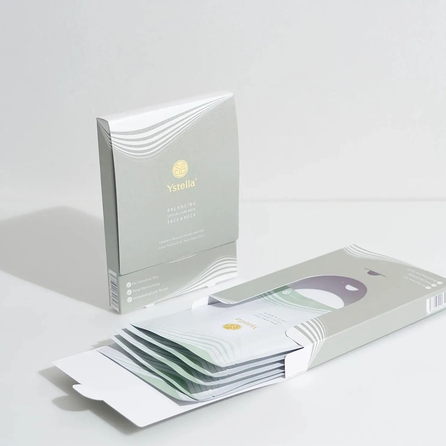 Высокоувлажняющая тканевая маска для лица и шеи Ystella Balancing Special Care Mask Face & Neck — купить в Japrise Высокоувлажняющая тканевая маска для лица и шеи Ystella Balancing Special Care Mask Face & Neck — фото товара Ystella