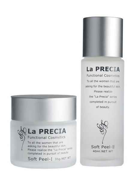 Комплекс для без кислотного пилинга с эффектом шлифовки Крем+Лосьон UTP La PRECIA Soft Peel — Laennec Skincare, 12 350 ₽ ₽