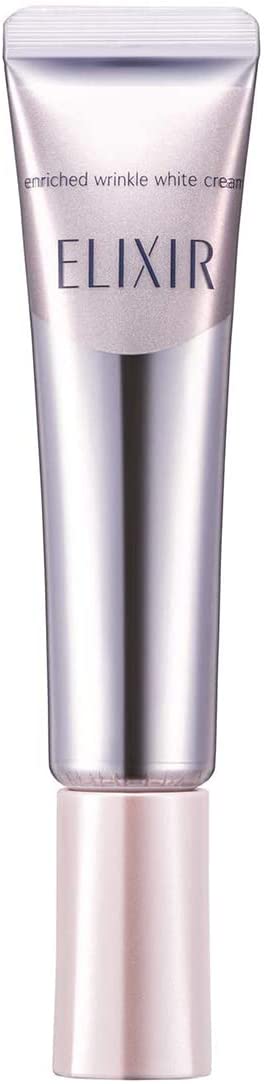 Крем от морщин с высоким содержанием транексамовой кислоты проти темных кругов под глазами Shiseido Elixir Enriched Wrinkle White Cream