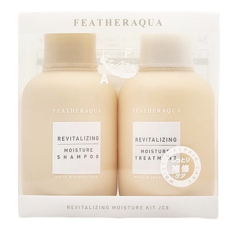 Дорожный набор: ревитализирующий и увлажняющий  комплекс шампунь и кондиционер revitalizing moisture Featheraqua — Featheraqua, 2 200 ₽ ₽