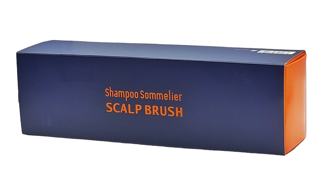 Массажная расческа для мытья и расчесывания мокрых волос SHAMPOO SOMMELIER Scalp Brush