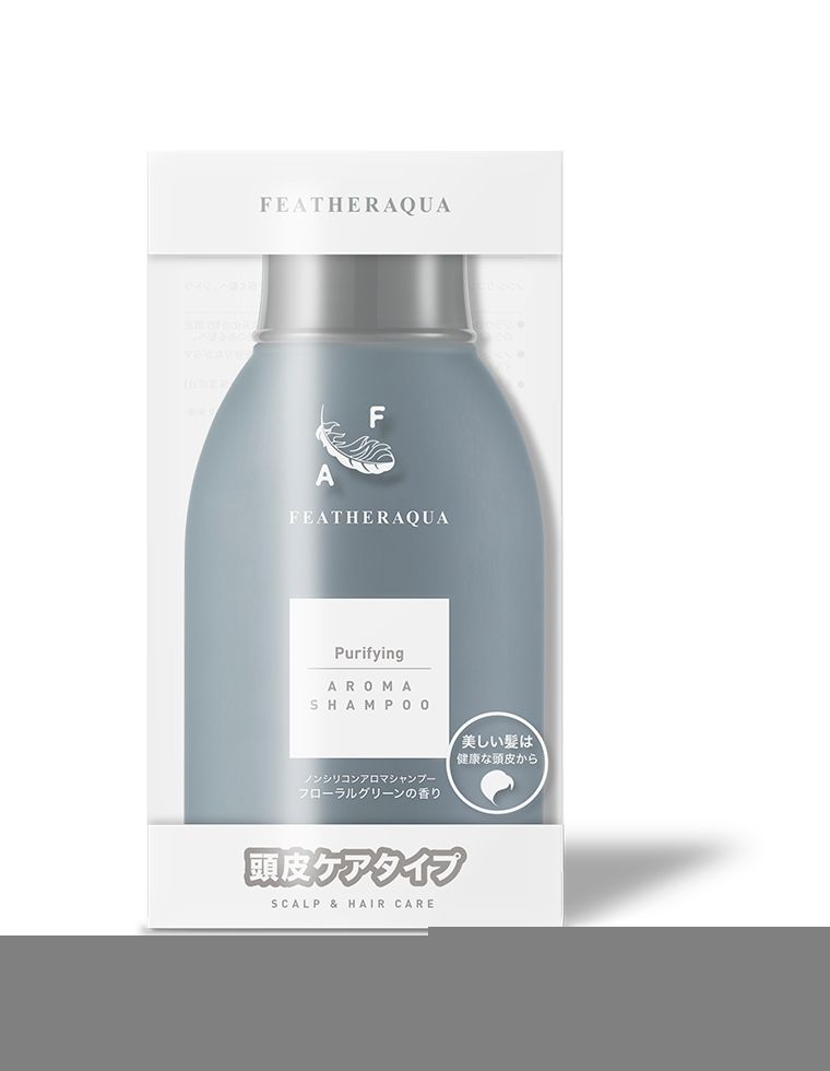 Очищающий шампунь для чувствительной и сухой кожи головы Purifying Aroma Shampoo Featheraqua — фото товара Featheraqua