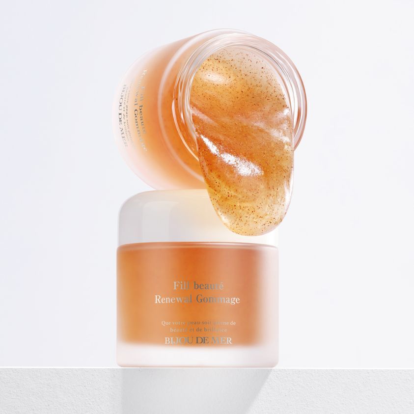 Массажный гель-гоммаж для лица Recoreserum Bijou De Mer Fill Beaute Renewal Gommage