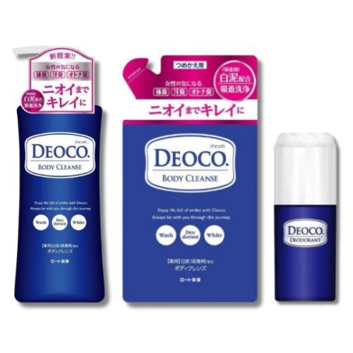 Комплект для ухода за телом против запаха пота и сохранения аромата юности Deoco Bode Cleanse&Deodorant Stic Комплект для ухода за телом против запаха пота и сохранения аромата юности Deoco Bode Cleanse&Deodorant Stic