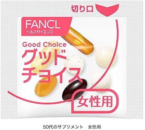 Японские витамины комплексного действия для женщин старше 50 лет Fancl Good Choice Woman 50+