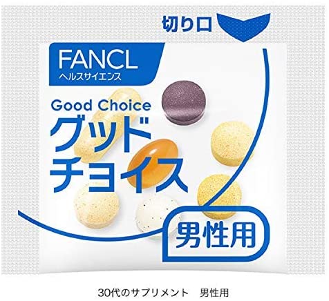 Витамины комплексного действия для мужчин старше 30 лет Fancl Good Choice Man 30+