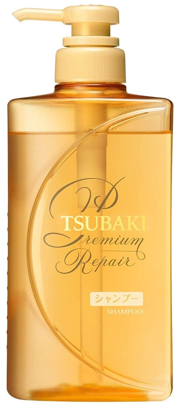 Восстанавливающий шампунь для поврежденных волос с маслом камелии Tsubaki Premium Repair Shampoo