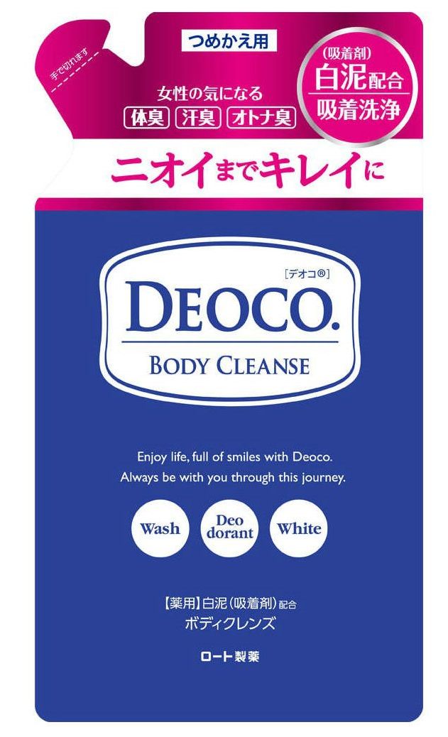 Гель для душа против возрастного запаха пота Deoco Medicated Body Cleanse (мягкая экономичная упаковка) Гель для душа против возрастного запаха пота Deoco Medicated Body Cleanse (мягкая экономичная упаковка)