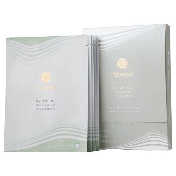 Высокоувлажняющая тканевая маска для лица и шеи Ystella Balancing Special Care Mask Face & Neck