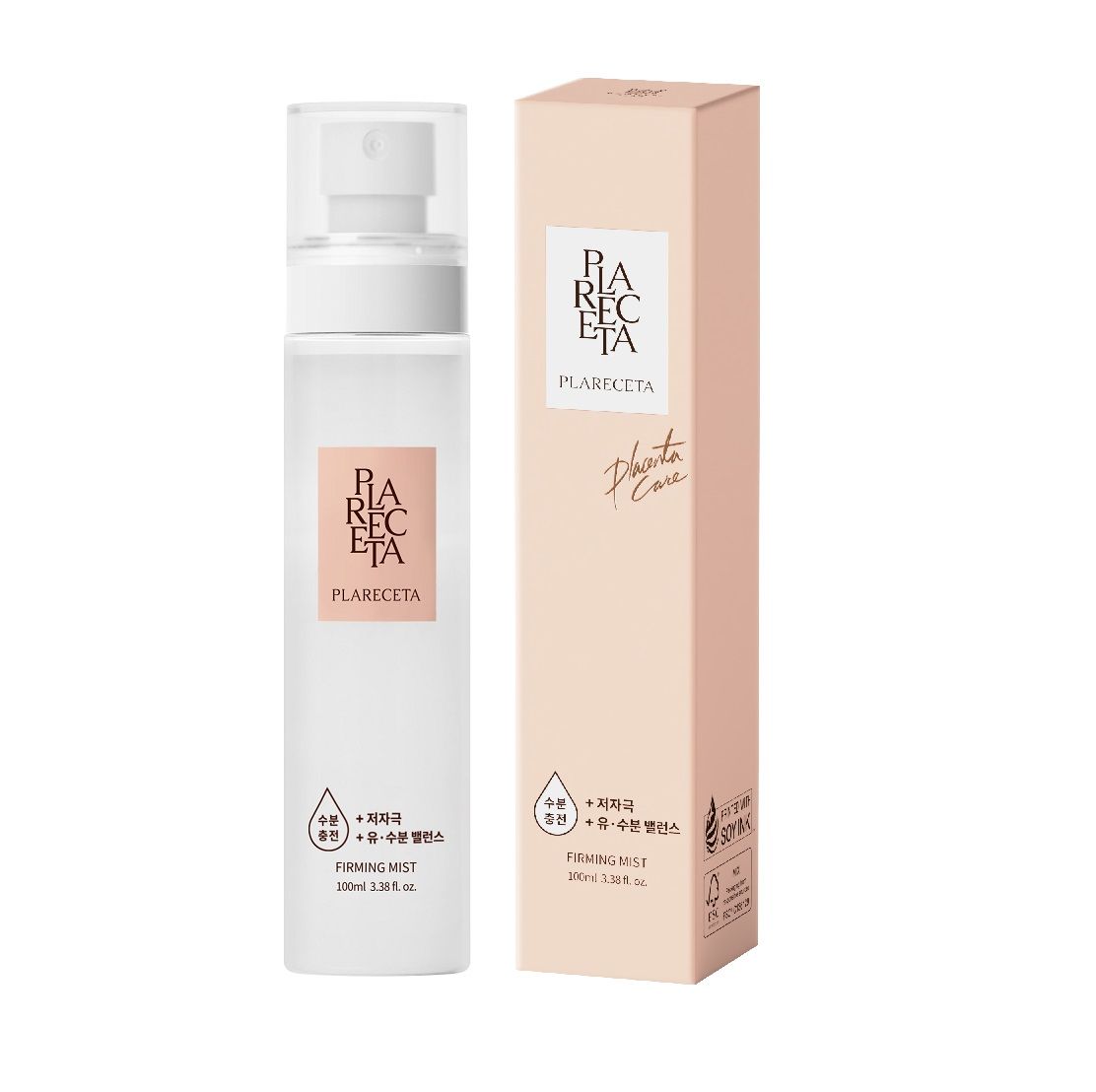 Лосьон-спрей плацентарный увлажняющий PlaReceta Firming Mist Лосьон-спрей плацентарный увлажняющий PlaReceta Firming Mist