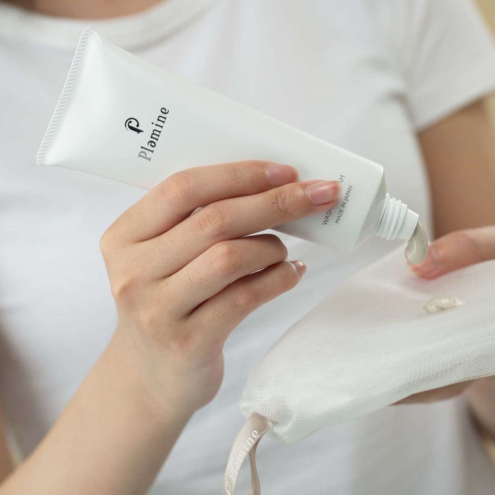 Четырехслойная пенообразующая косметическая сетка Plamine Awawa Net — купить в Japrise Четырехслойная пенообразующая косметическая сетка Plamine Awawa Net — фото товара Plamine