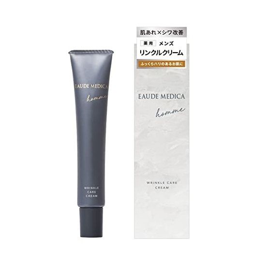 Антивозрастной крем для ухода за кожей вокруг глаз у мужчин Momotani Eaude Medica Homme Wrinkle Eye Cream