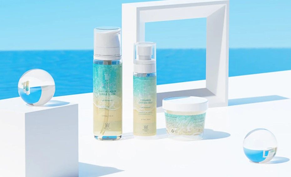 Кислородный освежающий спрей для лица с океаническим комплексом Buvley Ceramide Oxygen Mist