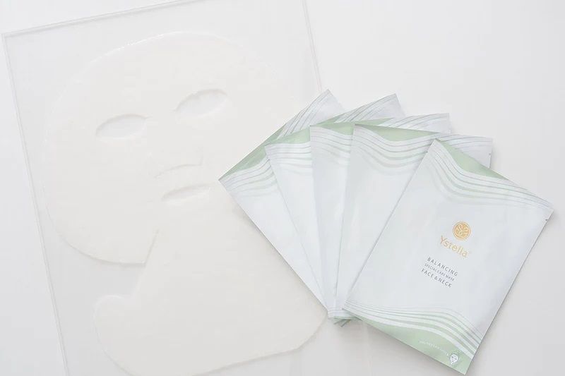 Высокоувлажняющая тканевая маска для лица и шеи Ystella Balancing Special Care Mask Face & Neck