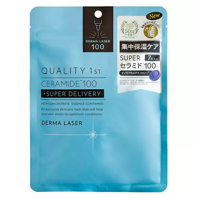 Тканевая маска для интенсивного увлажнения с церамидами Quality 1st Derma Super Ceramide 100 — Quality 1st, 2&nbsp;490 ₽ ₽