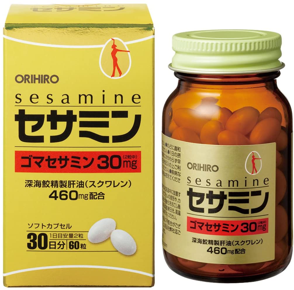 Пищевая добавка широкого спектра для поддержания всех систем организма Orihiro Sesamin