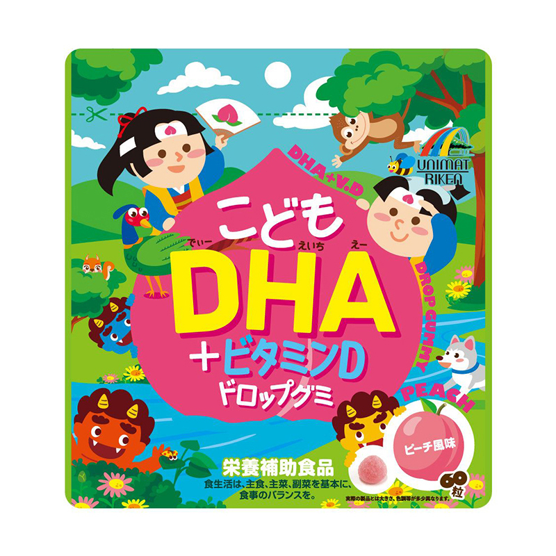Детские мармеладки с омега-кислотами и витамином D Unimat Riken Kids DHA+ Vitamin D Drop Gummy | Unimat Riken — Japrise Детские мармеладки с омега-кислотами и витамином D Unimat Riken Kids DHA+ Vitamin D Drop Gummy — Unimat Riken, 1 990 ₽ ₽