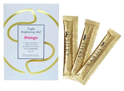 Коллагеновое желе с для шелковой кожи CHO`RISM Triple Brightening Jelly Mango — фото товара CHO`RISM