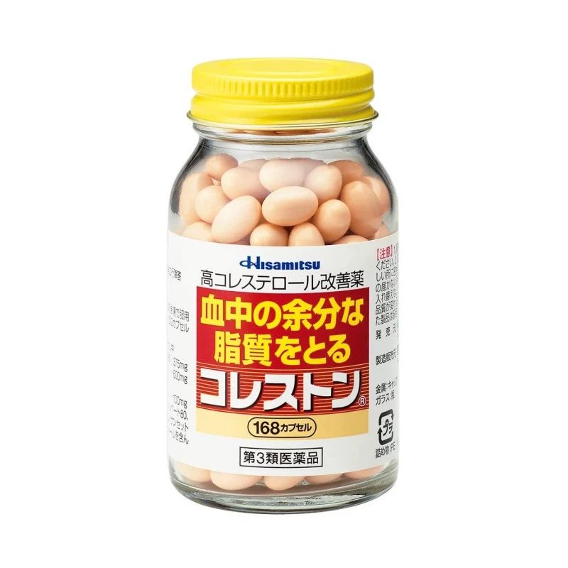 Комплекс для очищения сосудов и понижения уровня холестерина Холестон Hisamitsu Holeston — фото товара Hisamitsu