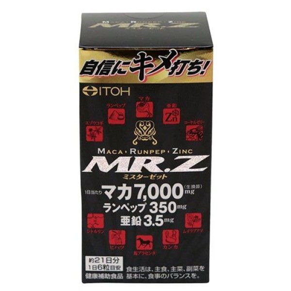 Комплекс с экстрактом маки и цинком для мужского здоровья ITOH MR.Z — купить в Japrise Комплекс с экстрактом маки и цинком для мужского здоровья ITOH MR.Z — фото товара ITOH