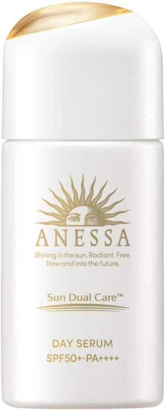 Дневная сыворотка SPF50 + PA ++++ со спирулиной ANESSA Day Serum Дневная сыворотка SPF50 + PA ++++ со спирулиной ANESSA Day Serum