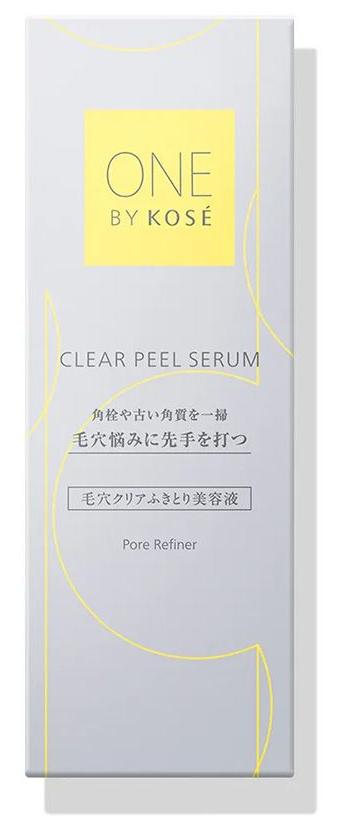 Бустер сужающий поры One By Kose Clear Peel Serum Pore Refiner