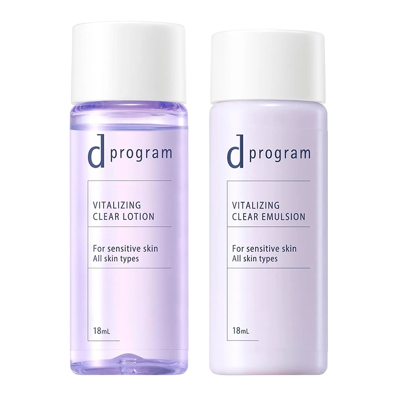 Набор для ухода за возрастной кожей лосьон + эмульсия Shiseido D Program Vitalizing Clear Lotion + Emulsion — Shiseido, 2&nbsp;390 ₽ ₽