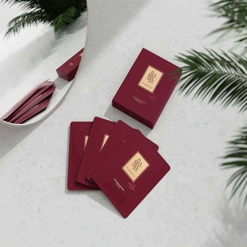 SPA-маска для свежести и сияния кожи с морским коллагеном 70% PlaReceta Collagen Mask Pack — фото товара PlaReceta