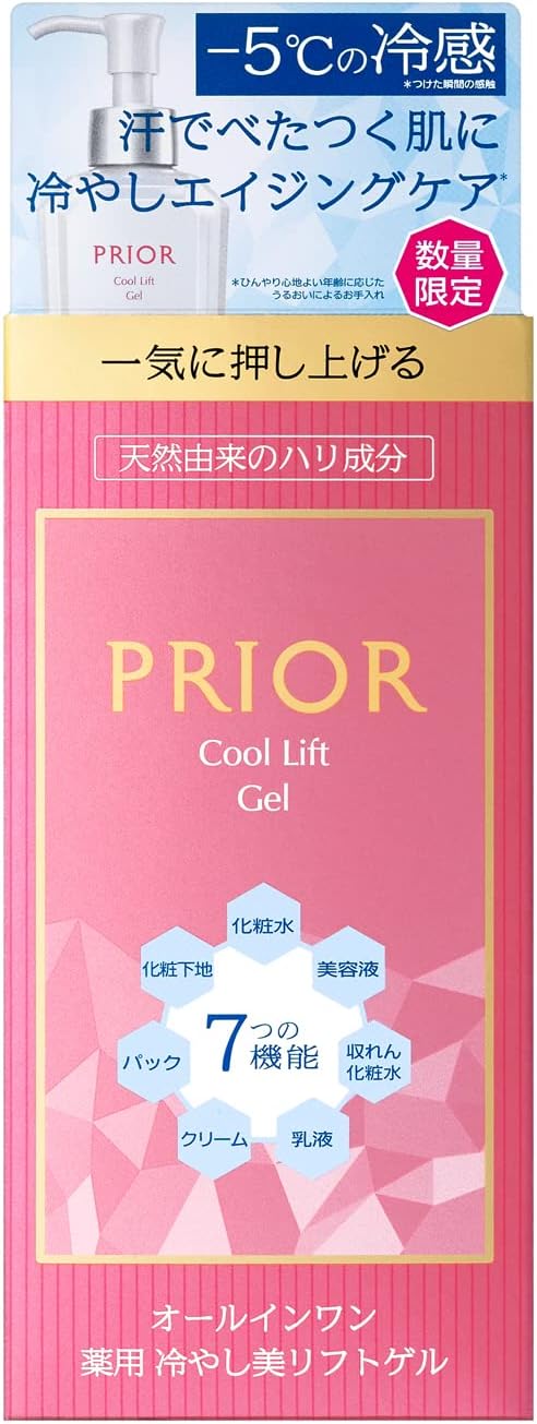 Охлаждающий лифтинг-гель для лица 6 в 1 Shiseido Prior Cool Lift Gel — фото товара Shiseido