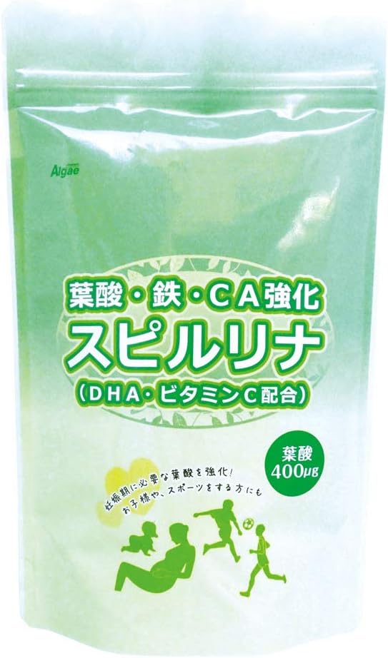Спирулина + омега-3 c повышенным содержанием фолиевой кислоты, железа и витамина С (для беременных) Algae Spirulina Omega 3 and Vitamin C — Algae, 4 790 ₽ ₽