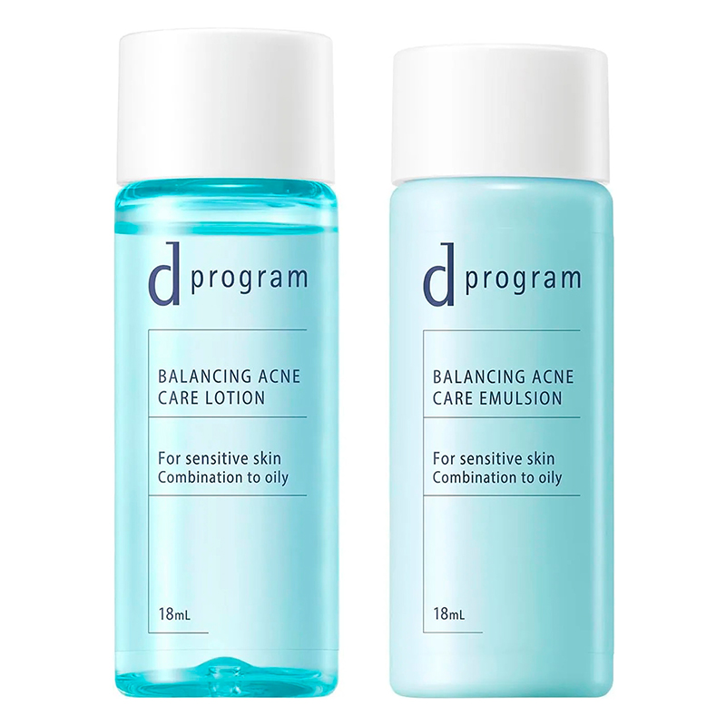 Набор для проблемной кожи лосьон + эмульсия Shiseido D Program Moist Care Lotion + Emulsion — Shiseido, 1&nbsp;890 ₽ ₽