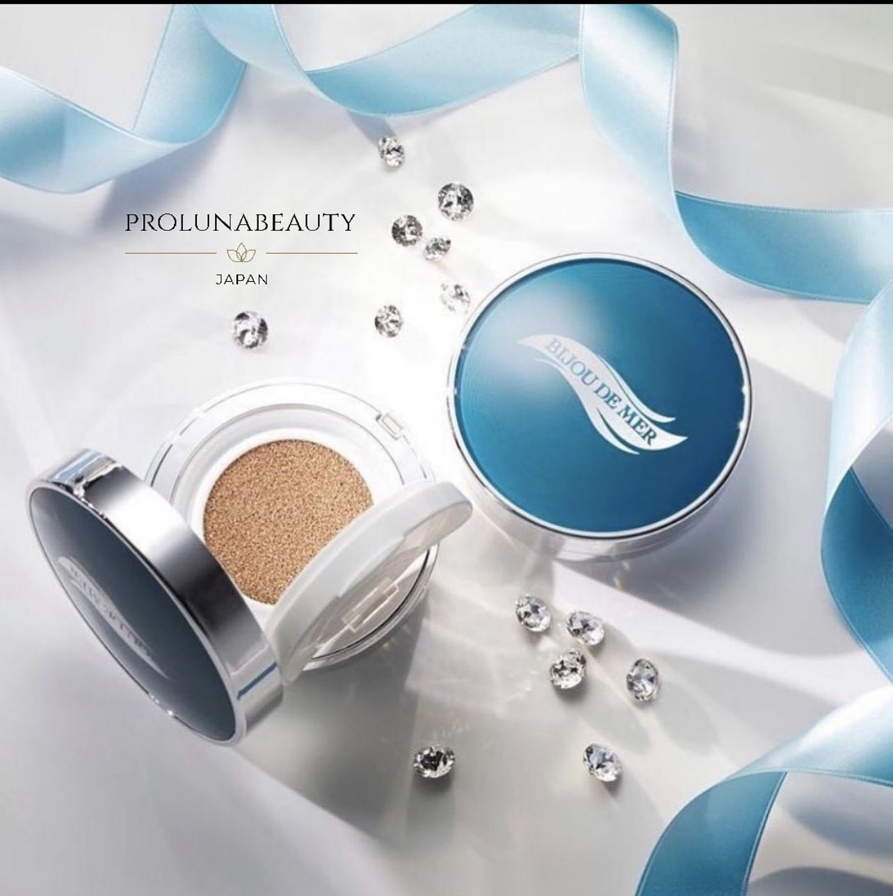 Тональный кушон с защитой от солнца Recoreserum Bijou de Mer Rejuve Face Renewal Foundation (Natural Ochre)