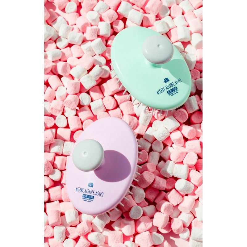 Щетка-массажер для кожи головы и волос с антибактериальным эффектом Vess Shampoo Brush