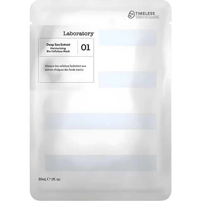 Профессиональная маска на биоцеллюлозной основе с экстрактом глубоководных водорослей Timeless Truth Deep Sea Extract Moisturising Bio Cellulose Lab Mask