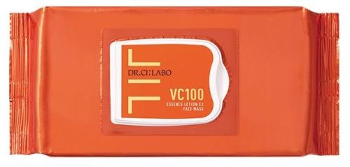 Тканевые маски для лица с лосьоном-эссенцией Dr.Ci:Labo VC100 Essence Lotion Face Mask