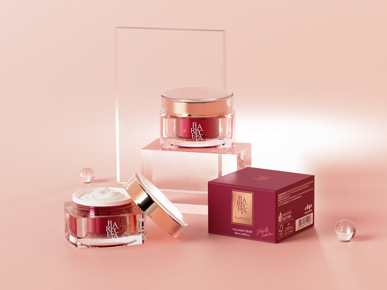 Крем-шелк с морским коллагеном для упругости и лифтинга кожи Plareceta Collagen Cream — купить в Japrise Крем-шелк с морским коллагеном для упругости и лифтинга кожи Plareceta Collagen Cream — фото товара PlaReceta