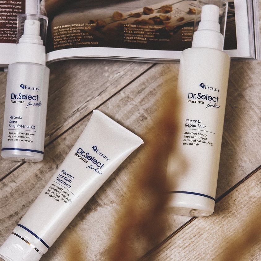 Плацентарный спрей для восстановления волос Dr.Select Placenta Repair Mist Плацентарный спрей для восстановления волос Dr.Select Placenta Repair Mist