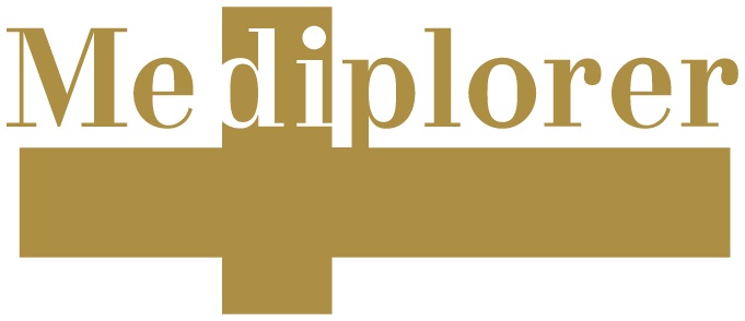 Mediplorer — продукция и логотип