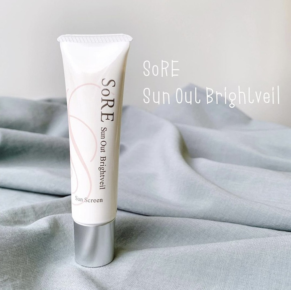 Санскрин для лица SPF 32 с экстрактом плаценты UTP SoRE Sunout Brightveil Sunscreen
